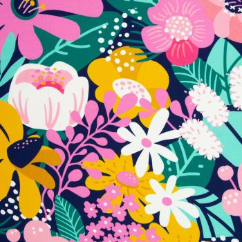 Viskose Plenty Blüten von Swafing by Käselotti